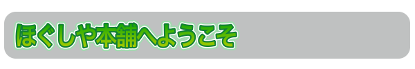 ほぐしや本舗へようこそ